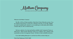 Desktop Screenshot of mattcoestates.com